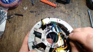 Установка электронного комплекта зажигания на ветерок 8-12