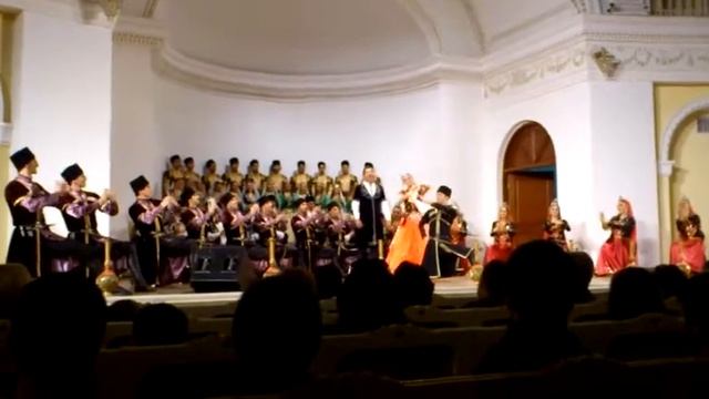 Азербайджанский национальный танец. Солистка Севидж ханум Гусейнли. смотреть онлайн