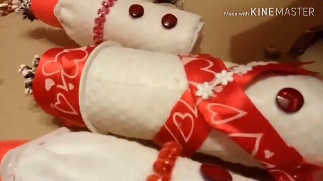 СНЕГОВИК! ИЗ ПЛАСТИКОВОЙ БУТЫЛКИ! НОВОГОДНИЙ ДЕКОР! смотреть онлайн