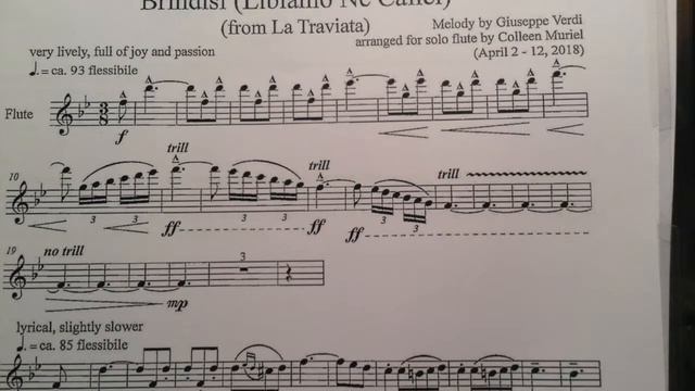 Brindisi from La Traviata смотреть онлайн