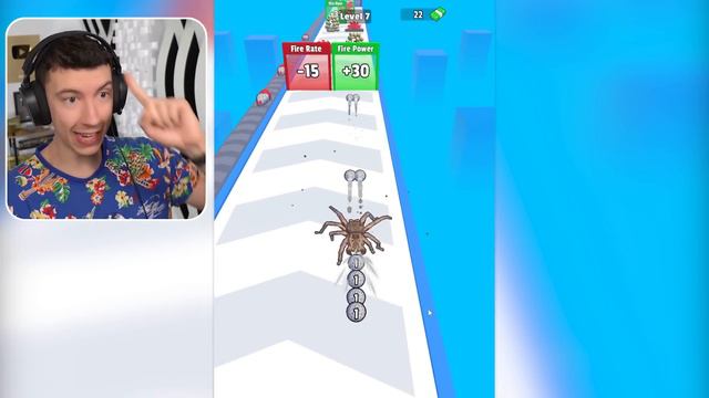 Fusionner une ARAIGNÉE de NIVEAU MAXIMAL ! Spider Evolution 3D смотреть онлайн