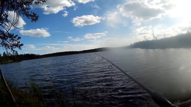 Карелия. Рыбачим на любимом месте. День 2. Окунь, щука на спиннинг и удочку. смотреть онлайн