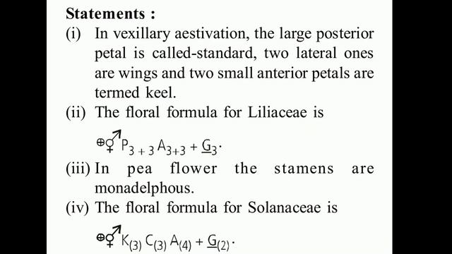 NEET BIOLOGY (5. MORPHOLOGY OF FIOWERING PLANTS ) 31 YRS SOLVED QUESTION PAPER смотреть онлайн