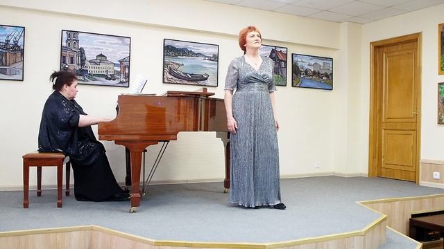 04 Россини Каватина Арзаче из оперы "Семирамида". Евгения Малеева, Людмила Калинина.MOV