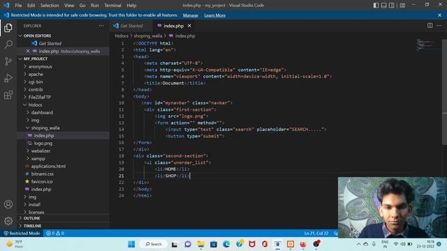 How To Create Shopping Website Home Page || PHP Sopping Website Playlist || Video #2 || смотреть онлайн