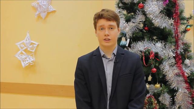 Видеопоздравления с Наступающим Новым годом от учеников школы смотреть онлайн