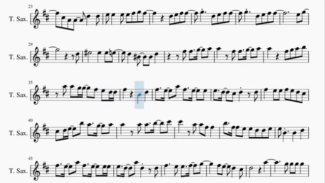 Tenor Sax Sheet Music: How to play Phoenix (Haikyuu) by Burnout Syndromes смотреть онлайн