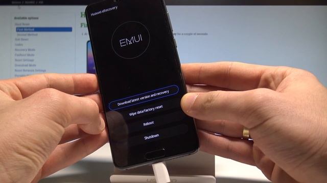 How to Boot into eRecovery Mode in HUAWEI P20 - EMUI Recovery |HardReset.Info смотреть онлайн