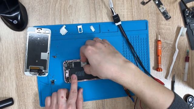 не заряжается Iphone 6s и Poco X3, замена контроллера зарядки и пайка... смотреть онлайн