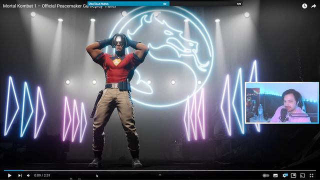 REACCIÓN a PEACEMAKER en Mortal Kombat 1 смотреть онлайн