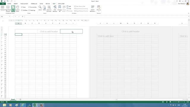 Change default ruler units in Excel 2013 смотреть онлайн