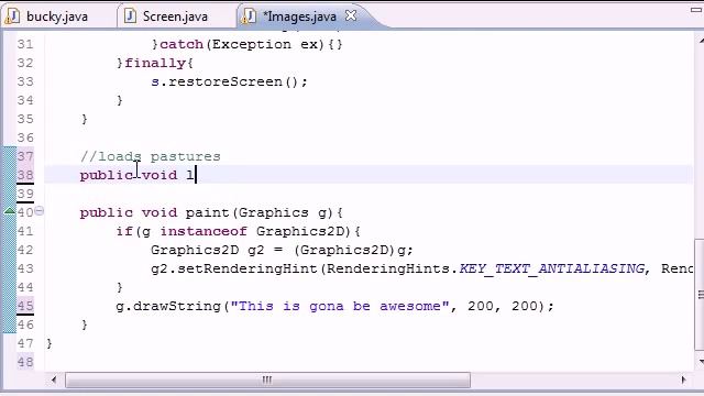 Java Game Development 7 Loading Images смотреть онлайн