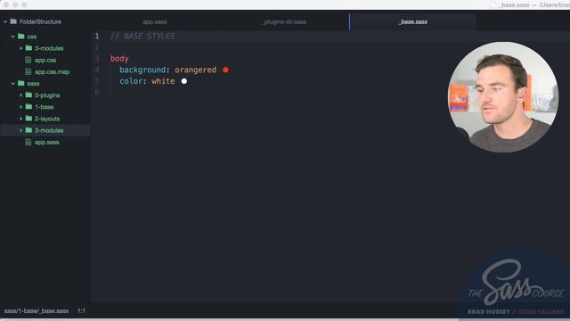 [#8] Partials, Variables & Imports (Learn Sass) смотреть онлайн