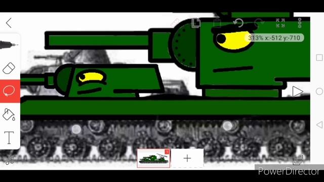 КВ 6. Рисуем танк. смотреть онлайн
