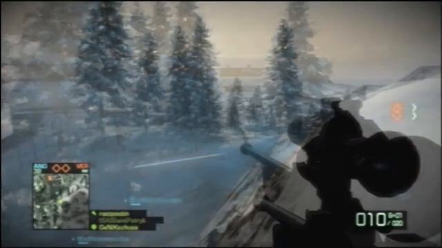 Battlefield Bad Company 2 - топ 3 секретных снайперских точек в Port Valdez смотреть онлайн