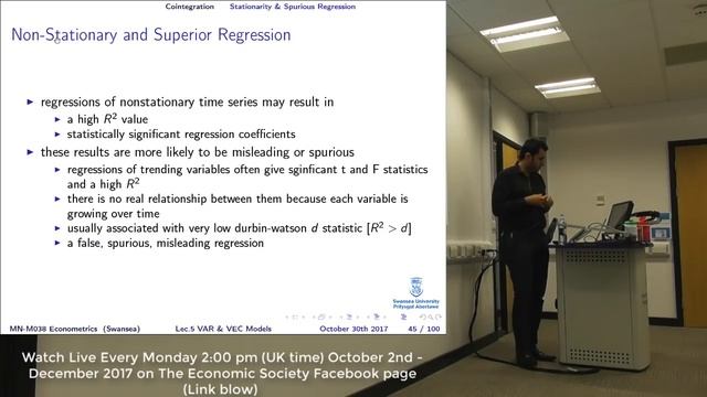 Lecture 5: VAR and VEC Models смотреть онлайн