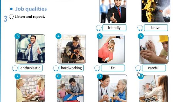 Excel 5 module 4 job qualities vocabulary смотреть онлайн