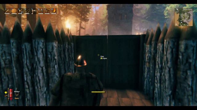 Valheim "Troll's Deep" base black forest смотреть онлайн