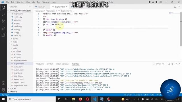 IF ELSE on Template | Flow Control in Django | DJANGO TUTORIAL SERIES | URDU/HINDI | Part - 15 смотреть онлайн