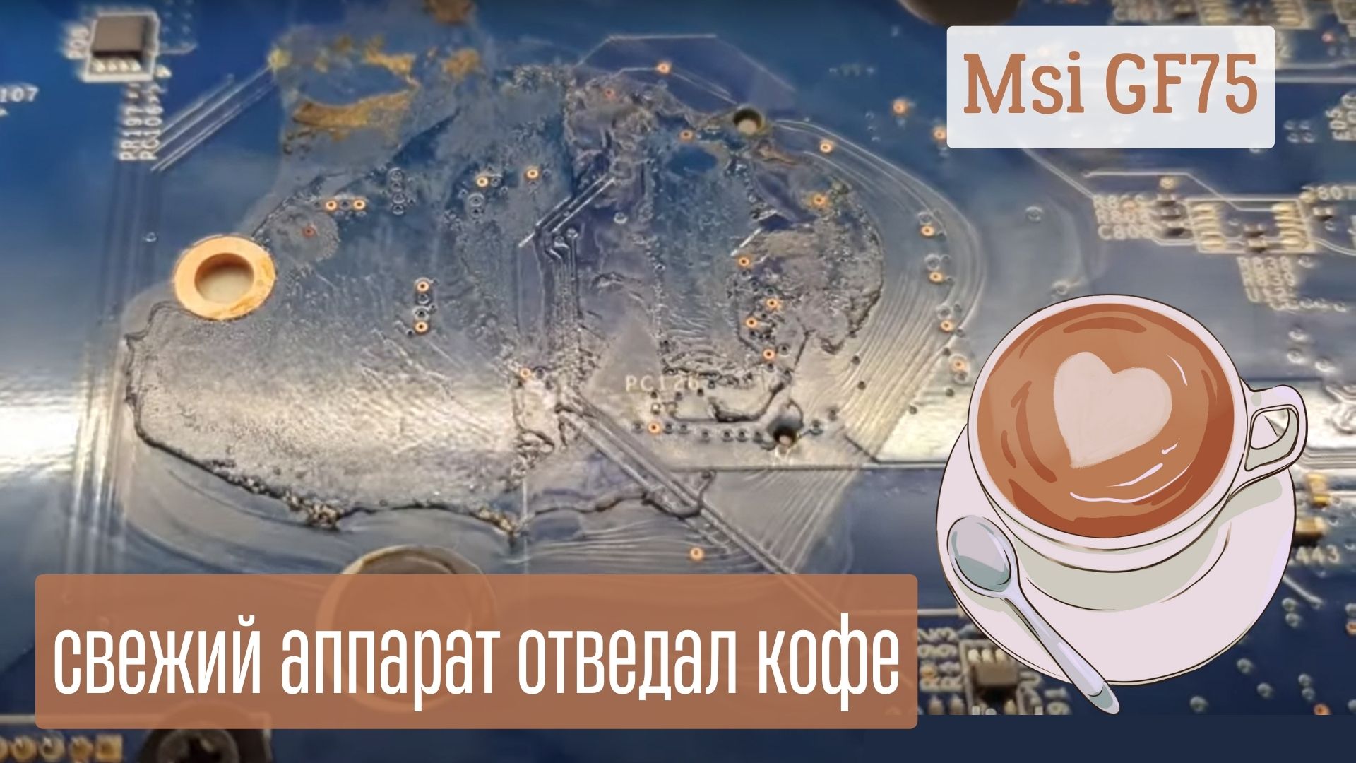 Msi-GF75 свежий аппарат отведал кофе.mp4 смотреть онлайн