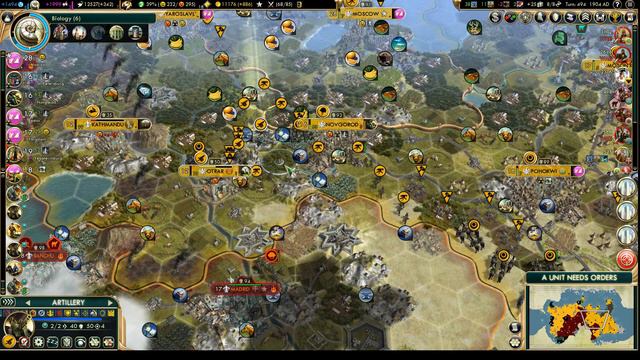 Let's Play Civilization 5 Vox Populi - Russia p.35 (deity, epic) смотреть онлайн