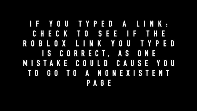 Roblox Error 404 - Page Not Found смотреть онлайн