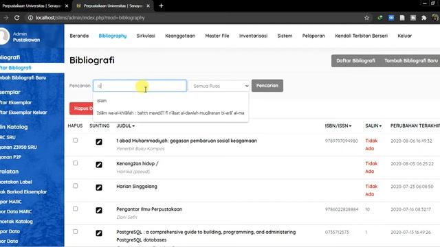 Tutorial Senayan Library Management System (SLiMS) Copy Catalog ke Amerika смотреть онлайн