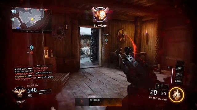 CRAZY FIRST NUCLEAR REACTION! (BO3 Pistol Only Nuclear Reaction!) смотреть онлайн