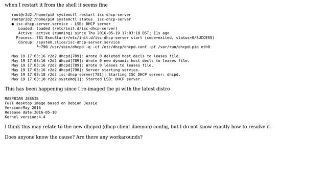 Raspberry Pi: Configuring isc-dhcp-server.service on Raspbian Jessie смотреть онлайн