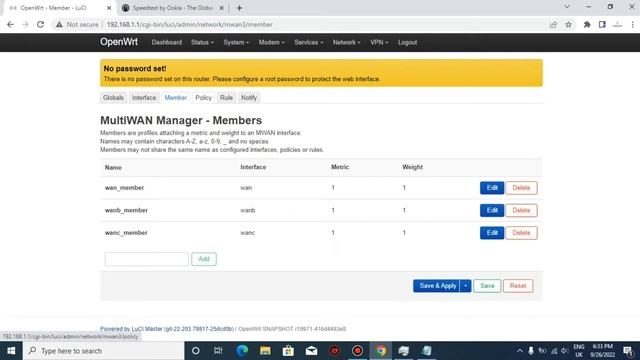 ZTE MF286RA OpenWRT DUAL WAN / TRIPLE WAN