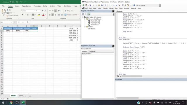 Excel VBA - Dərs10.2 - Select Case şərt funksiyası смотреть онлайн
