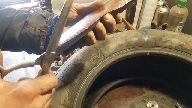 Горячая вулканизация. Ремонт шины ч3. смотреть онлайн