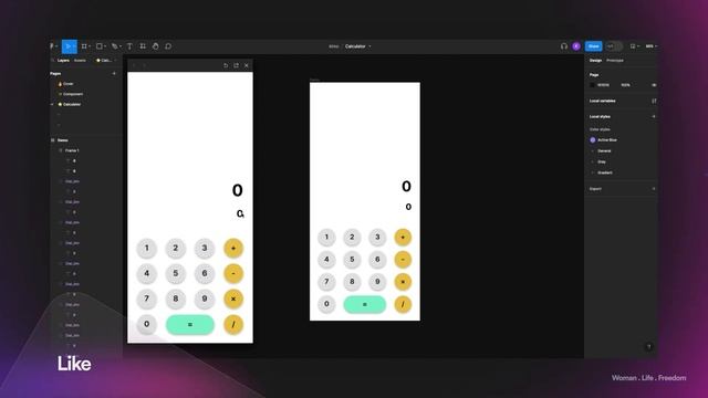 Using Conditional Prototyping in Figma: A Figma Calculator Like You've Never Seen Before. смотреть онлайн