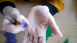 Валяем веточку сирени. МК