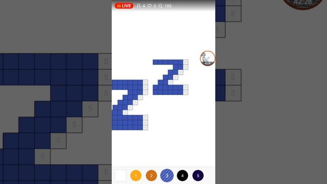 Рисуем в игре Sandbox - Раскраски по номерам смотреть онлайн