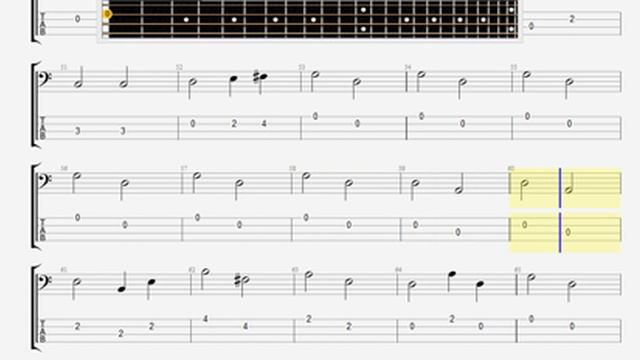 Beatles The I Don 't Want to Spoil The Party BASS GUITAR TABLATURE смотреть онлайн