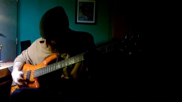 Slap bass improvisation in G minor смотреть онлайн