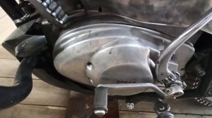 ИЖ планета 5 работа двигателя с успокоителем моторной цепи на горячую