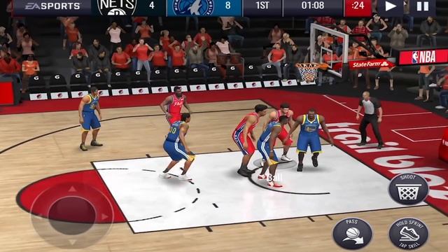NBA LIVE Mobile Basketball Android Gameplay смотреть онлайн