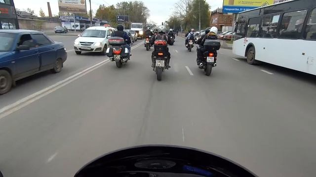 Закрытие Мотосезона 2019 Волгда Часть 1 смотреть онлайн