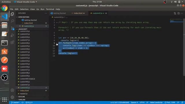 forEach vs map | #43 | JavaScript Hindi смотреть онлайн