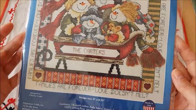 Вышивальные покупки 2018. ч.5. Dimensions, Bucilla, Janlynn, Heritage смотреть онлайн