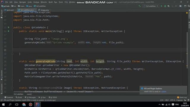 How to decode QrCode in java смотреть онлайн