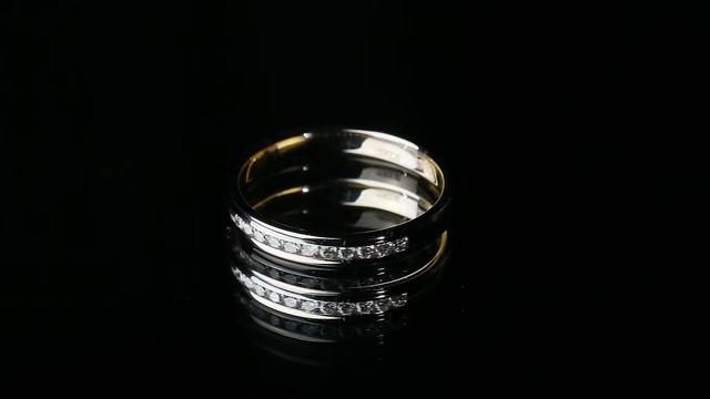 Кольцо из желтого золота с бриллиантами 0,15 карат смотреть онлайн