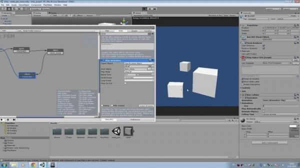Обзор плагина PlayMaker для Unity 3D