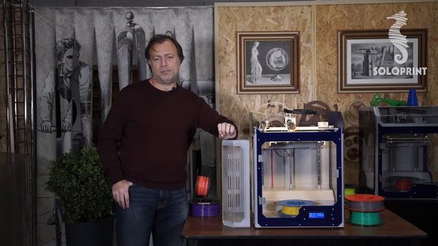 Короткий обзор 3d принтера SoloPrint смотреть онлайн
