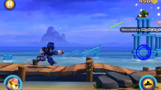 Playing Angry Birds Transformers смотреть онлайн