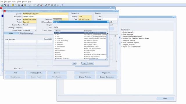 How to Create a Single Journal Entry in Oracle E-Business Suite R12.2.X смотреть онлайн