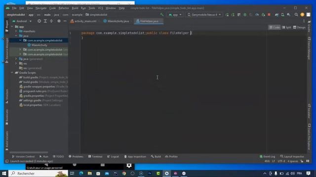 Créer une application Android de liste tache avec JAVA sans base de données sur android studio 2023 смотреть онлайн
