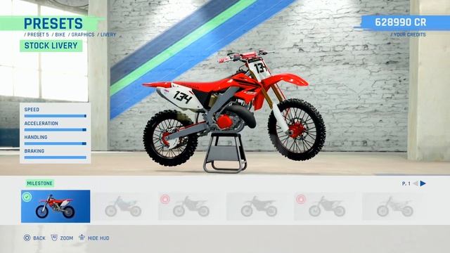 Monster Energy Supercross 4 Bike Customization - CR 250 2 Stroke смотреть онлайн